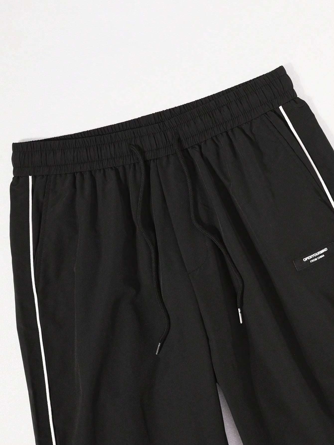 Loose-Fit Star Graphic Street Pants for Men
